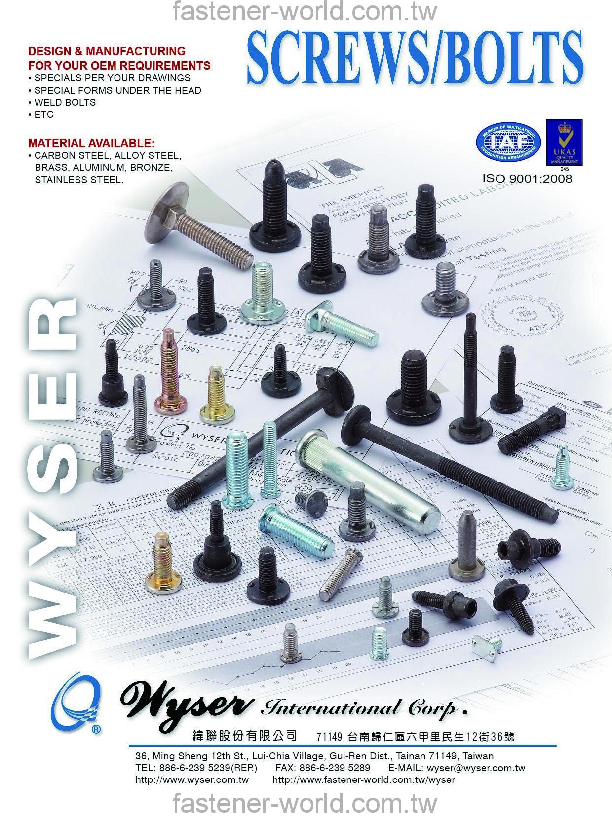 WYSER INTERNATIONAL CORP. _Online Catalogues