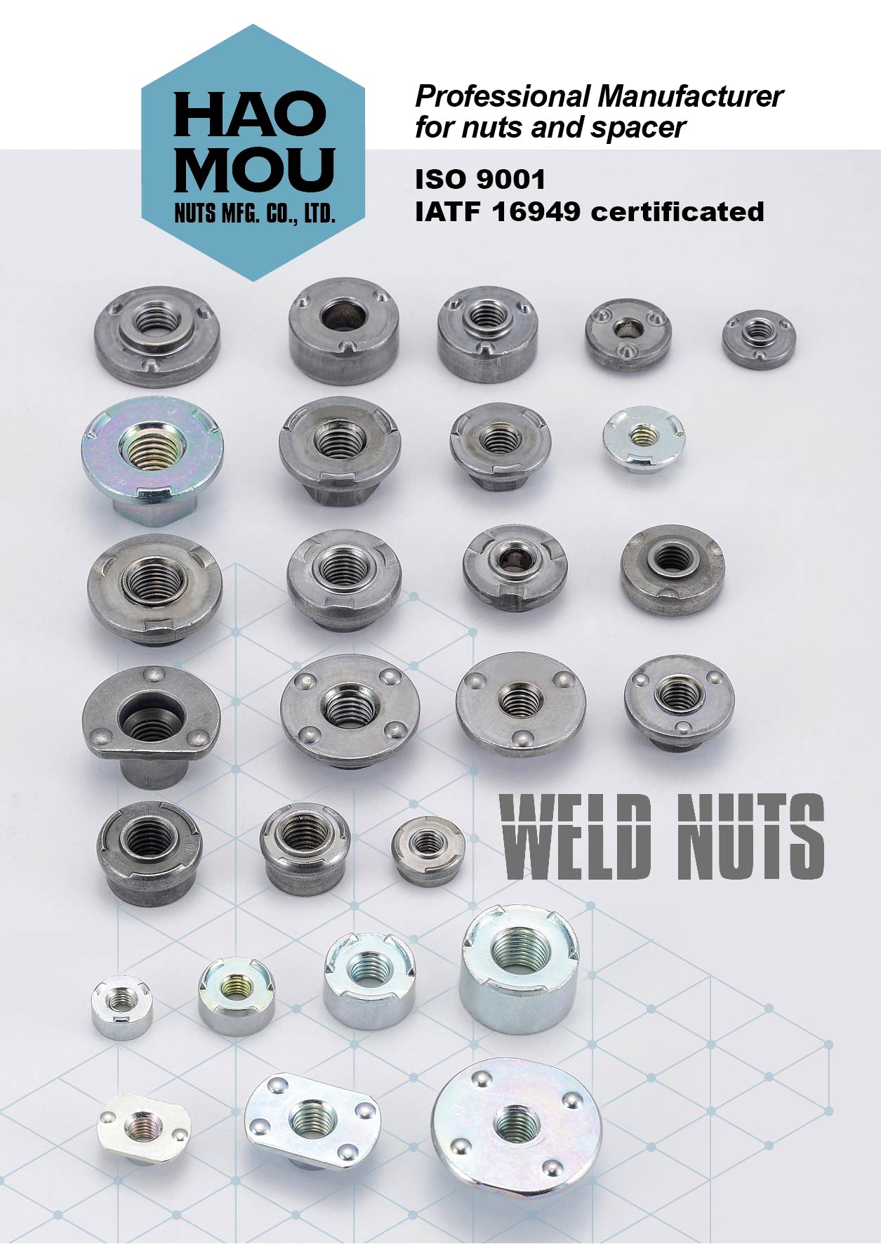 HAO MOU NUTS MFG. CO., LTD. Online Catalogues