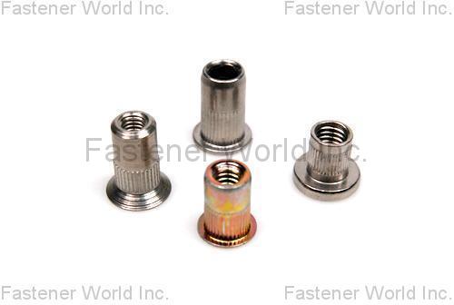 CHONG CHENG FASTENER CORP. (CFC) , RIVET NUT WITH KNURLED , Blind Nuts / Rivet Nuts