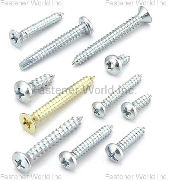 HWA HSING SCREW INDUSTRY CO., LTD.  , Tapping Screws , Self-Tapping Screws