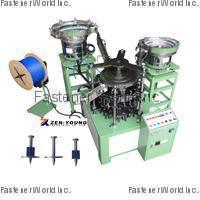 ZEN-YOUNG INDUSTRIAL CO., LTD.  , DRIVE PIN & PLASTIC FLUTE & METAL WASHER ASSEMBLY MACHINE , Drive Pin & Washer Assembly Machine
