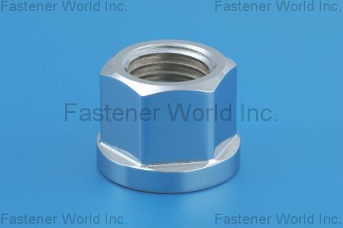 L & W FASTENERS COMPANY , Hex, Nuts With Collar 1.5 High For Threaded Connections  , Stainless Steel Hex Nuts