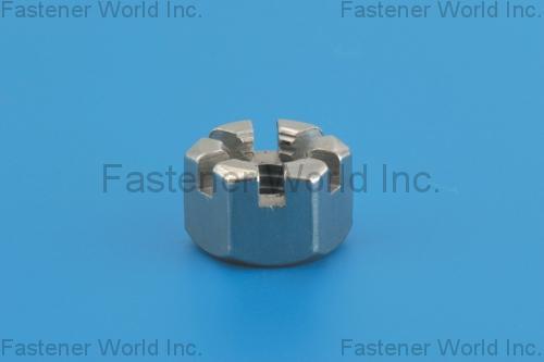 L & W FASTENERS COMPANY , Hex, Slotted Nuts , Slotted Nuts