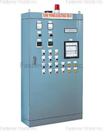 SAN YUNG ELECTRIC HEAT MACHINE CO., LTD.  , AUTOMATIC TEMPERATURE CONTROL PANEL , Auto-control Panel Design And Installation For Machines