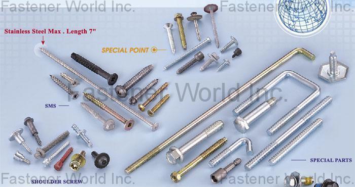 KATSUHANA FASTENERS CORP.  , Shoulder Screws, SMS, Special Parts , All Kinds of Screws