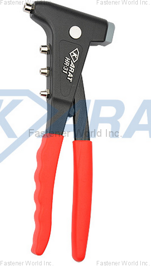 KARAT INDUSTRIAL CORPORATION  , HR-31H Industrial Hand Riveter with Fixing Hammer , Hand Rivet Tools, Hand Rivet Nut/rivet Bolt Tools, Air Hydraulic Rivet