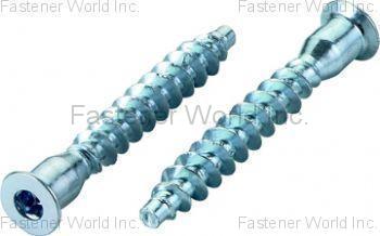 ZYH YIN ENT. CO., LTD.  , ZY Confirmat Screw , FASTENERS <span style='font-size:12px;font-weight:normal' >( Screws, Bolts, Nuts, Washers, Rivets, Pins, Nails, Anchors... )</span>