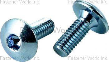 ZYH YIN ENT. CO., LTD.  , Dome Screw , FASTENERS <span style='font-size:12px;font-weight:normal' >( Screws, Bolts, Nuts, Washers, Rivets, Pins, Nails, Anchors... )</span>