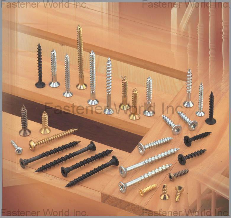 STEEL STONE CO., LTD.  , Chipboard Screw, Drywall Screw, Particleboard Screw, Tapping Screw, Wood Screw , Chipboard Screws