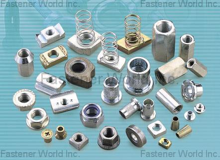 SUPERIOR QUALITY FASTENER CO., LTD.  , Parallelogram Nuts with Spring, Spring Nuts, Forged Lugs , Spring Washers