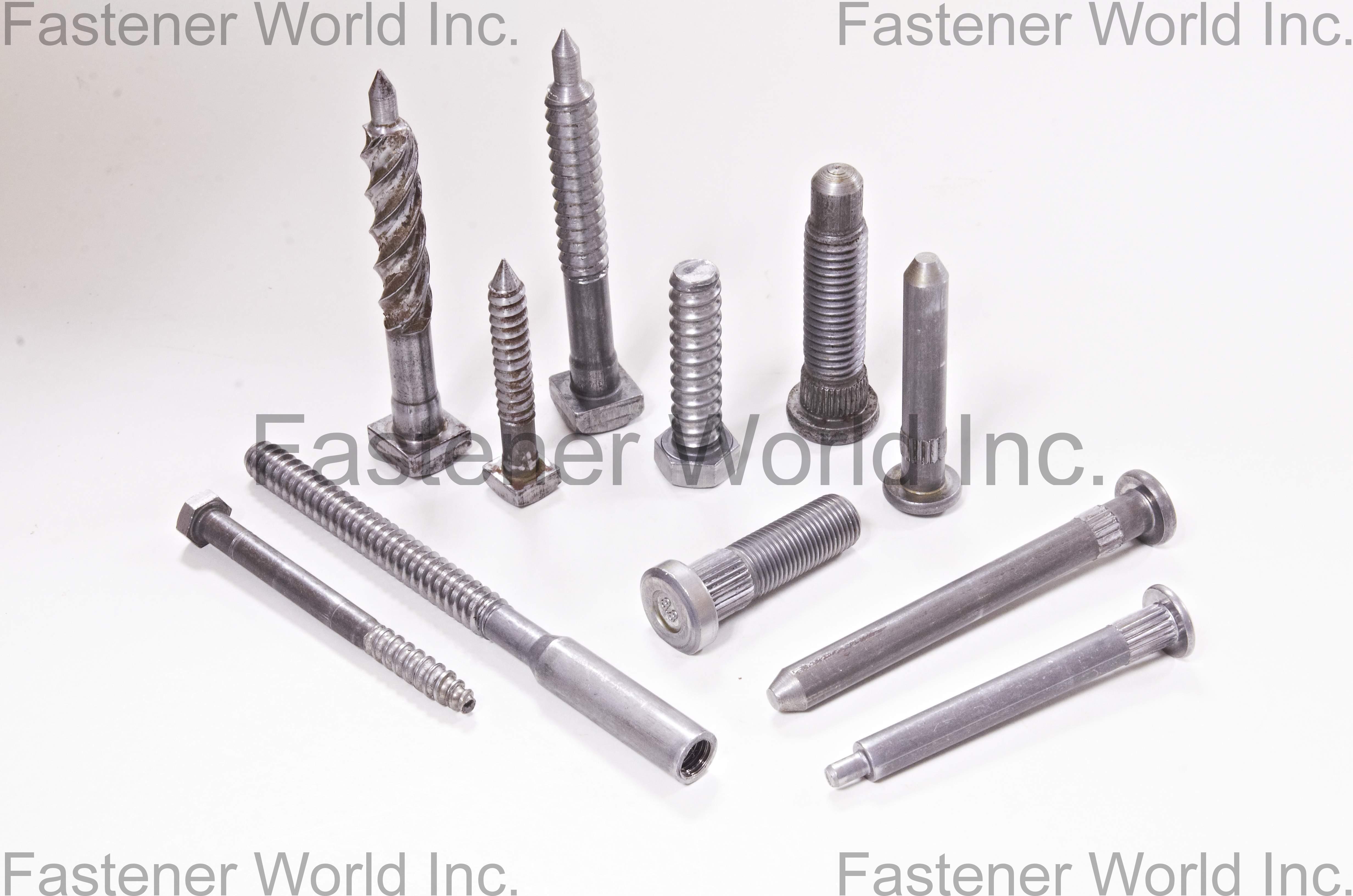 輝能工業股份有限公司 , 客製化特殊螺絲、汽車螺絲、雙頭牙螺絲/螺栓、合金鋼螺絲、突緣螺絲 , 客製化特殊螺絲/栓