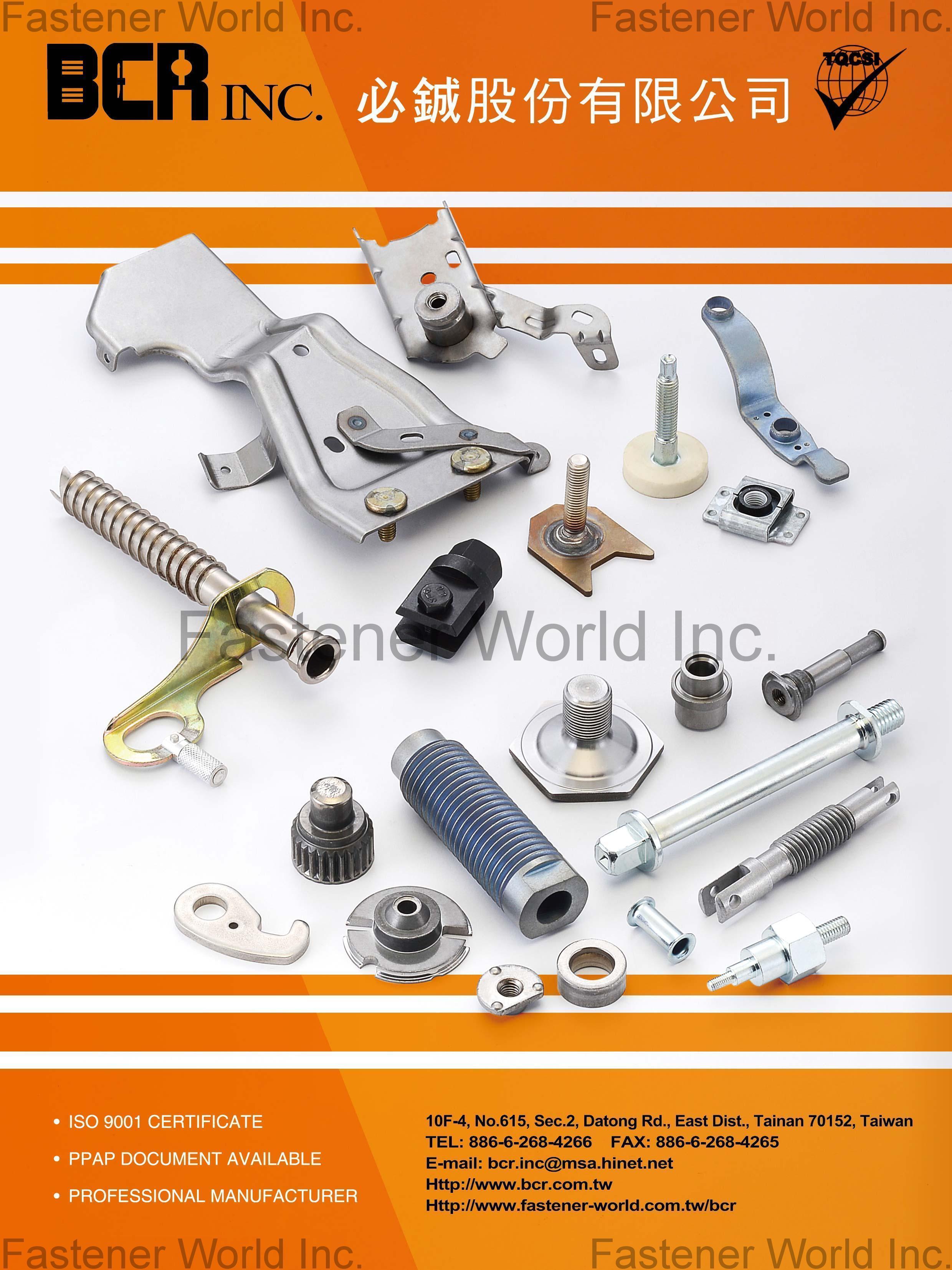 BCR INC. , Brass Inserts, Hose Clamp Screw, Multi-Forged Parts, Spacers / Bushings / Sleeves , Brass Insert