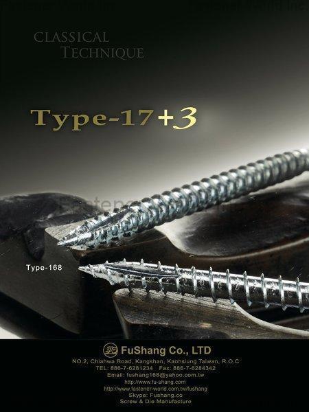 FUSHANG CO., LTD.  , Type 17, Type-168, Stainless Steel Screw, Lag/Landscape Screw, Pro Chipboard Screw , Stainless Steel Screws