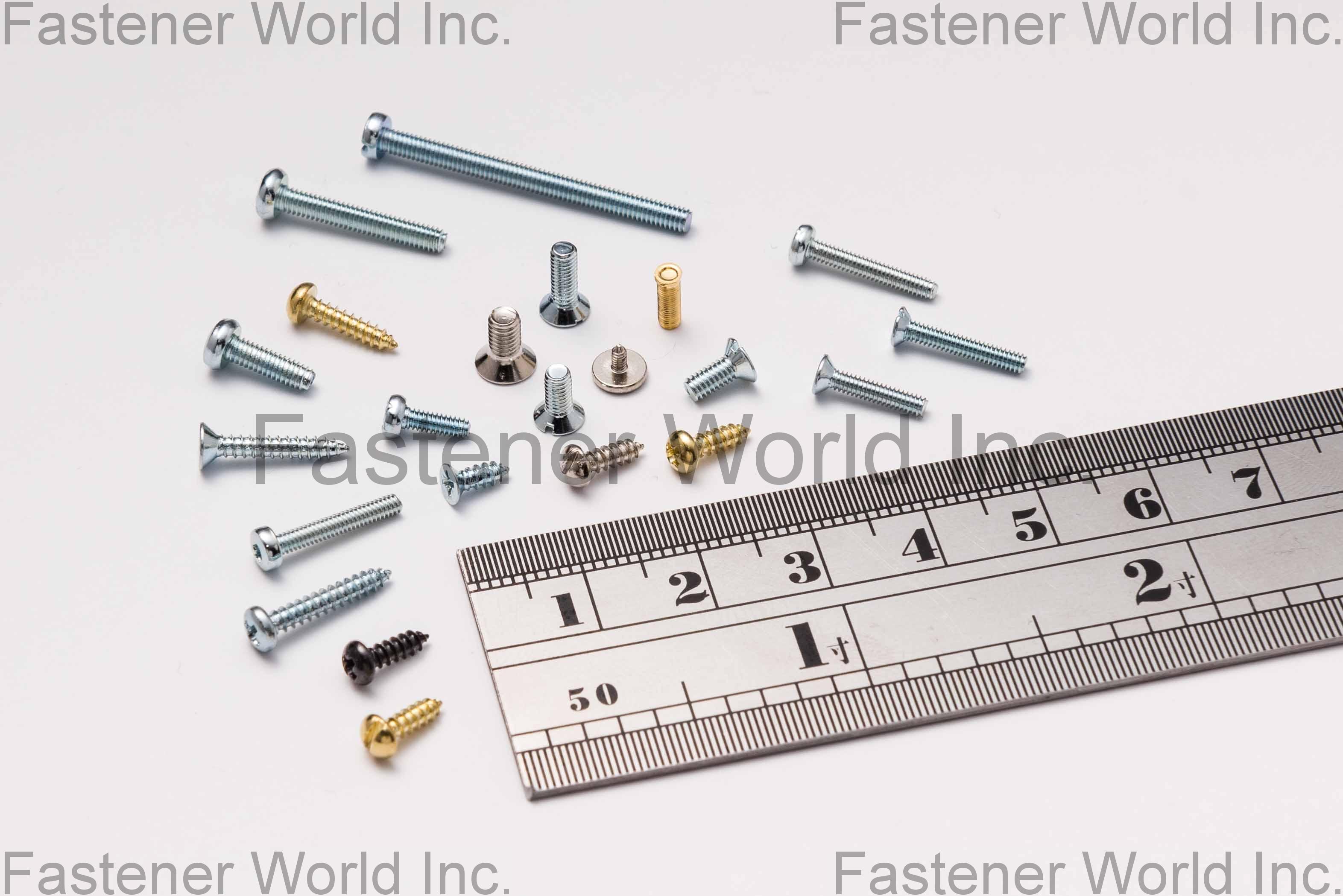 FALCON FASTENER CO., LTD.  , MICRO SCREWS, SMALL SCREWS , Miniature Precision Screws