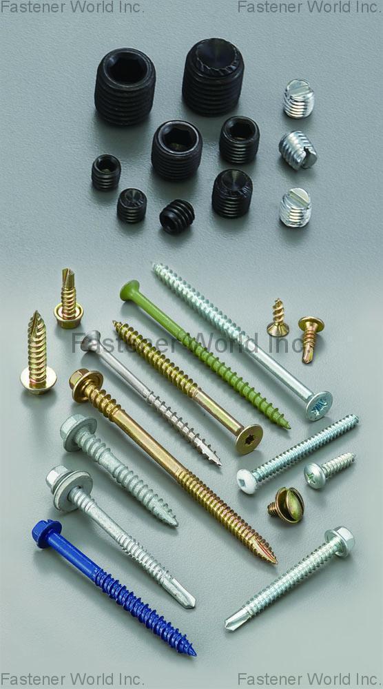 HSIEN SUN INDUSTRY CO., LTD.  , Set screws , Socket Set Screws