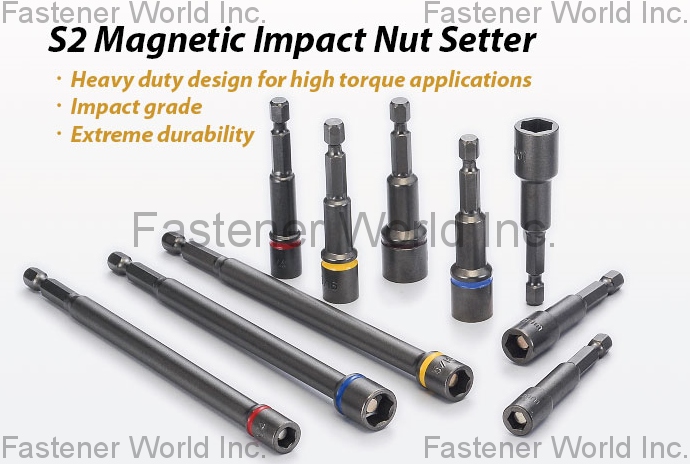 MENG RUI CO., LTD. , S2 Magnetic Impact Nut Setter , Nut Setters