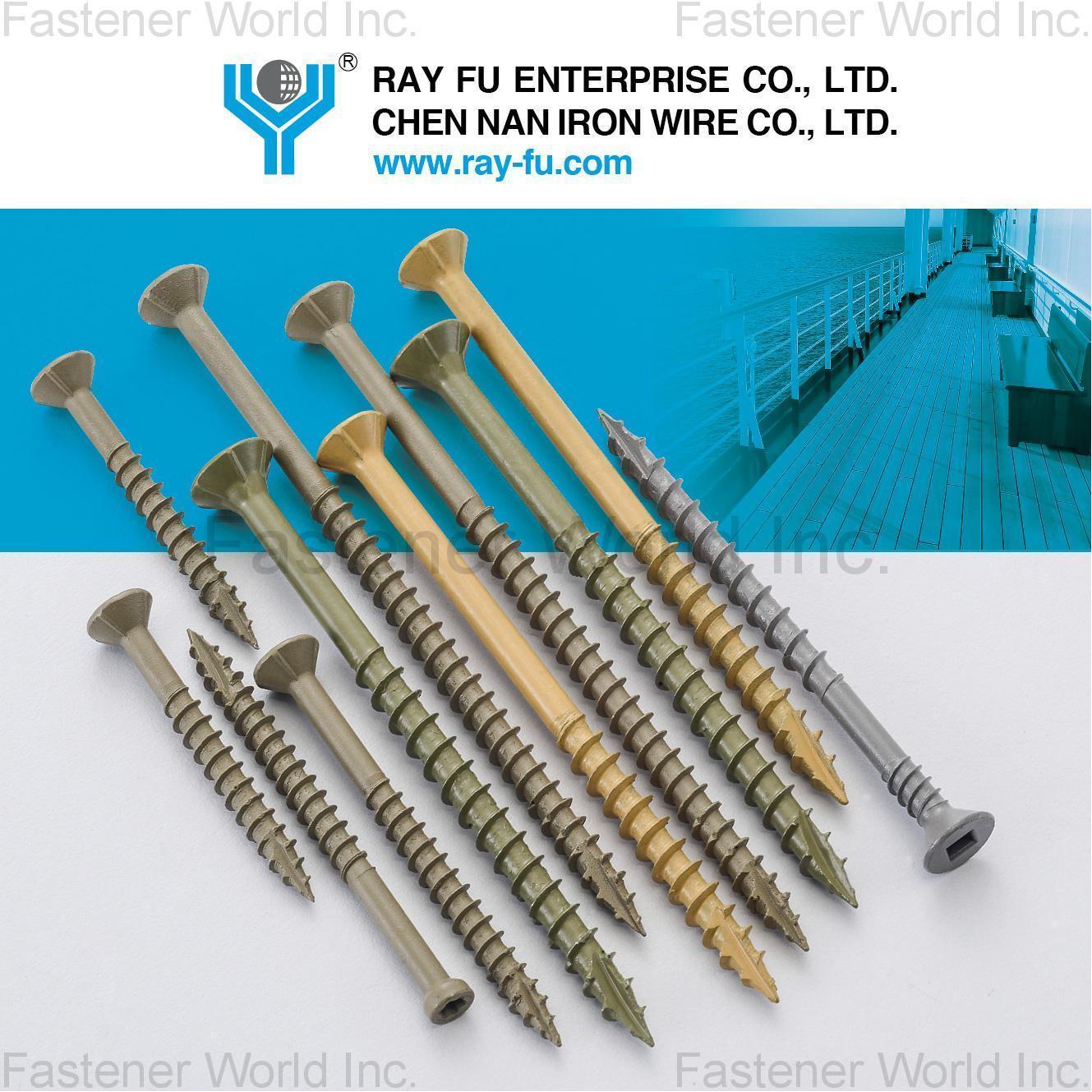 RAY FU ENTERPRISE CO., LTD. , Decking Screw , Deck Screws