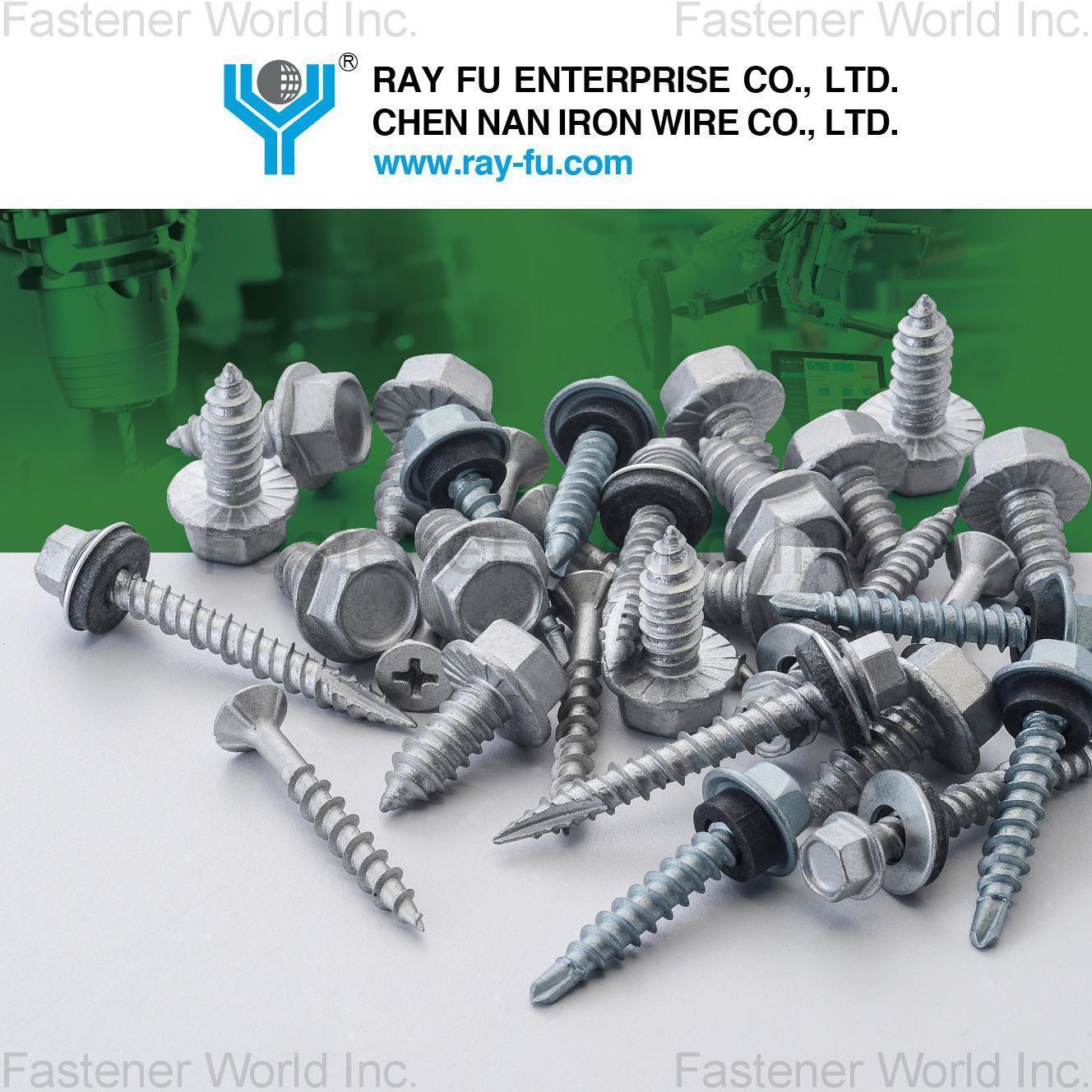 RAY FU ENTERPRISE CO., LTD. , Ruspert coated screw , Corrosion Resistant Screws