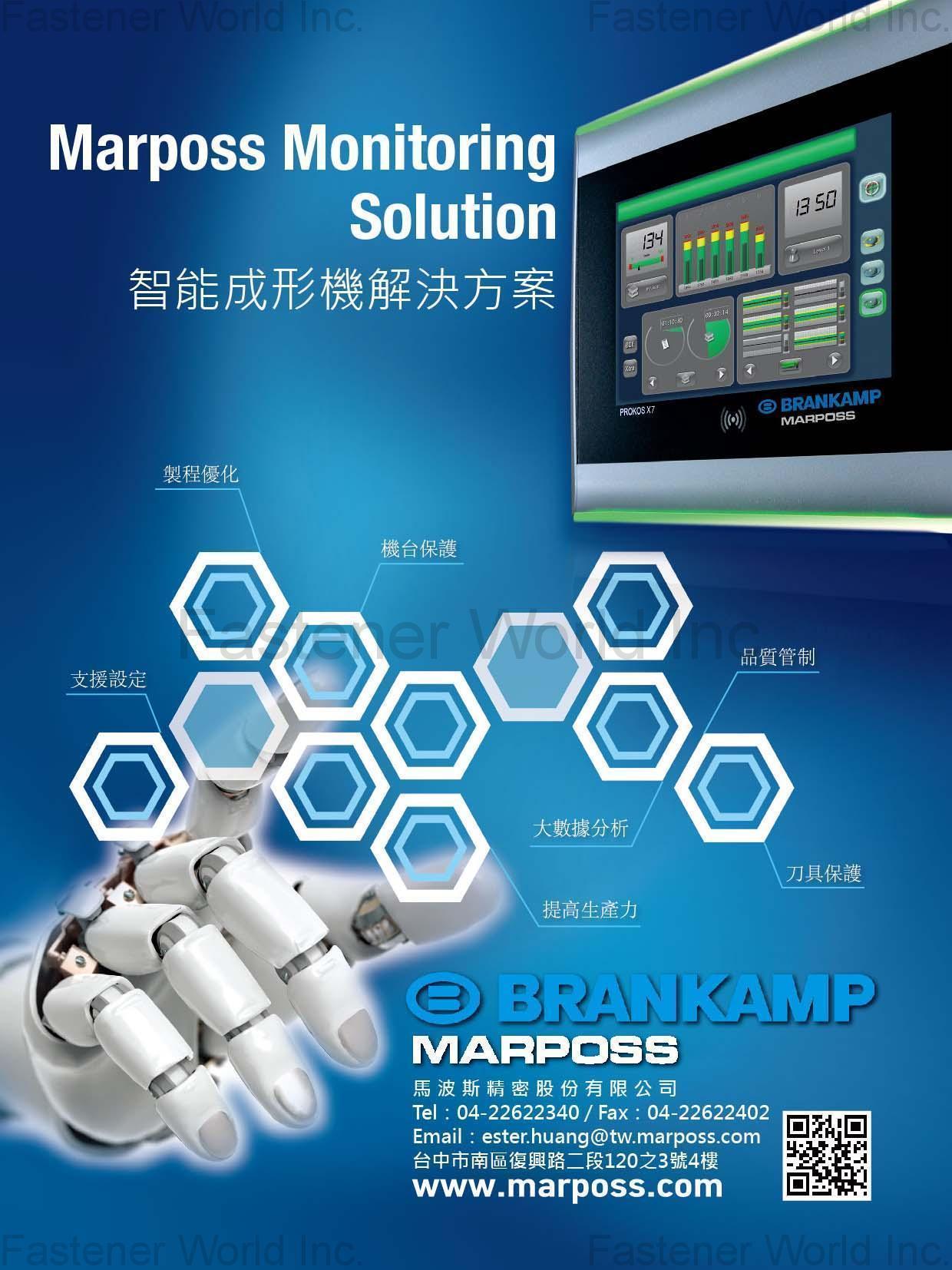 MARPOSS COMPANY LIMITED , Marposs Monitoring Solution , Process Monitoring System