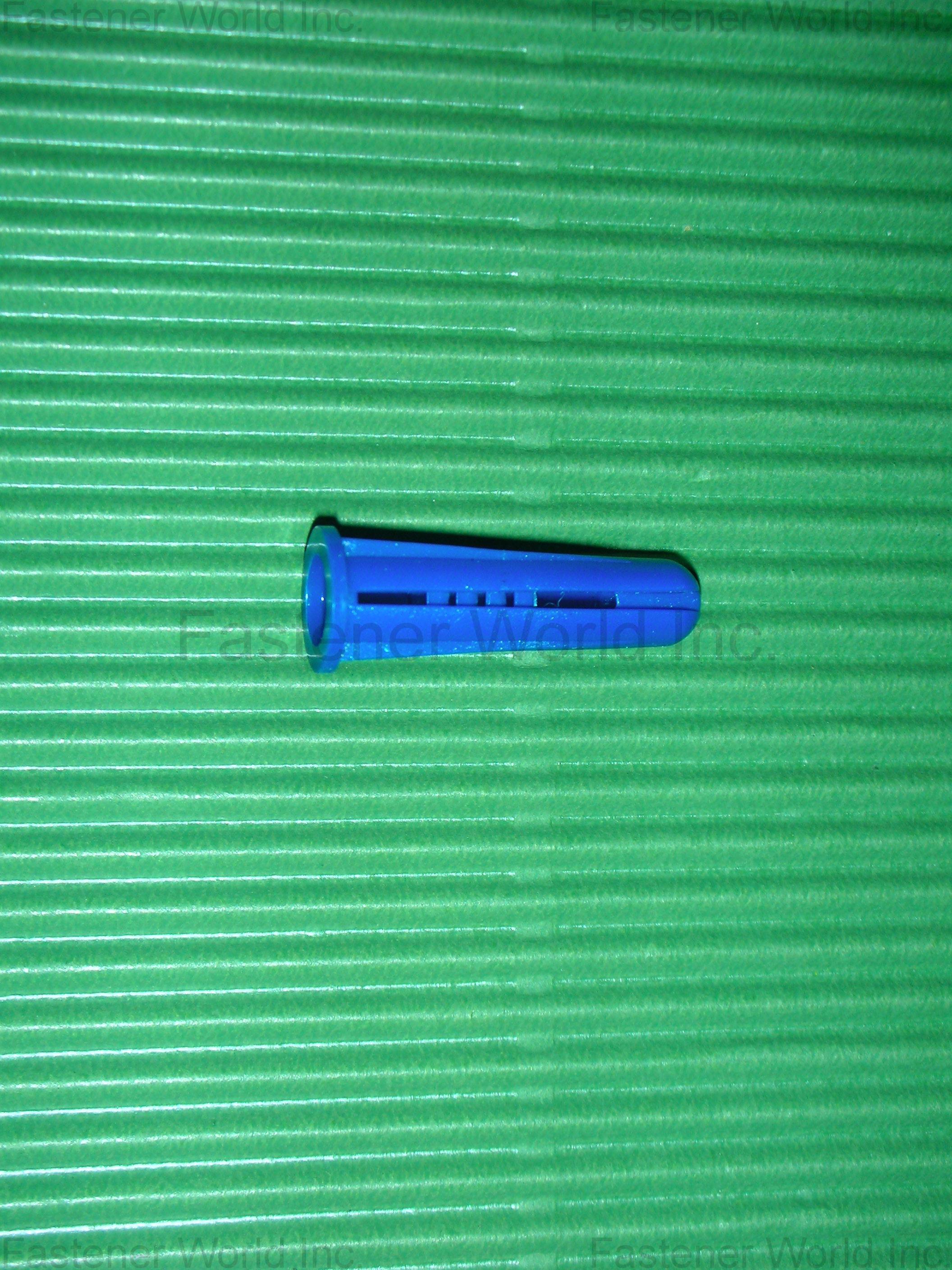 系格工業股份有限公司  , conical plastic anchor(A108) , 塑膠壁栓