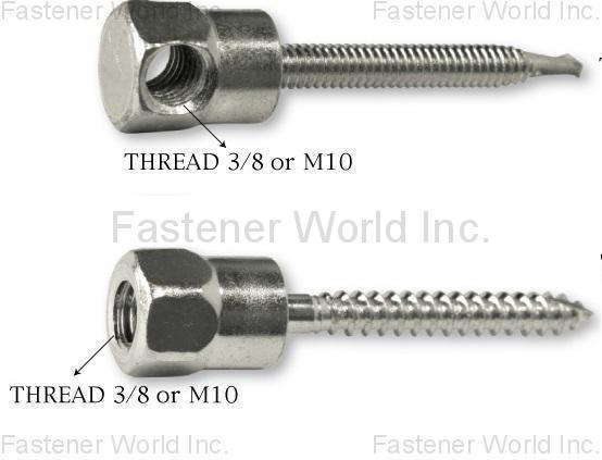 HWALLY PRODUCTS CO., LTD.  , NO.415 ROD HANGER , All Kinds of Screws