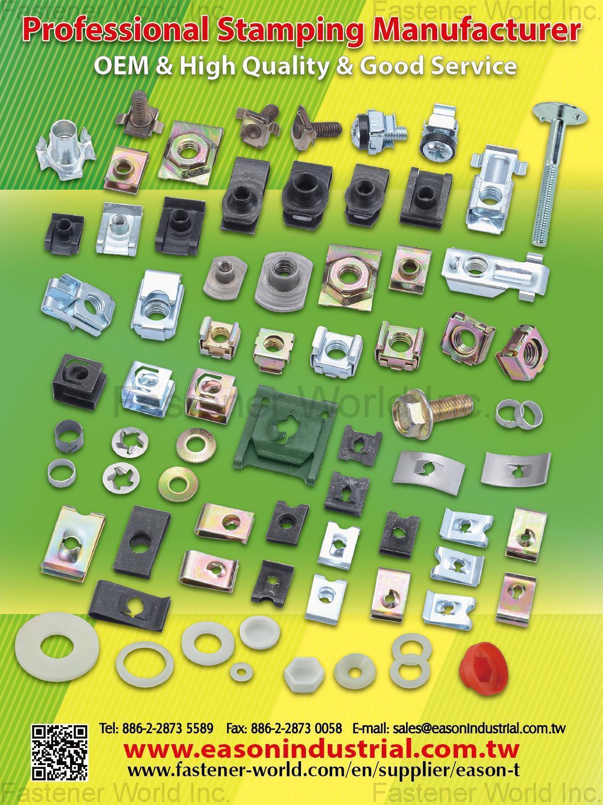 EASON TECH INDUSTRIAL CO., LTD.  , Stamping Manufacturer , Stamped Parts
