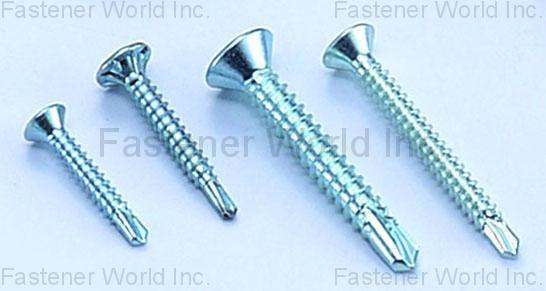 DE HUI Screw Industry Co., Ltd , Flat head Self-drilling screw