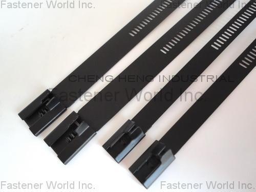 CHENG HENG INDUSTRIAL CO., LTD.  , Stainless steel Ladder Cable tie , Cable Ties