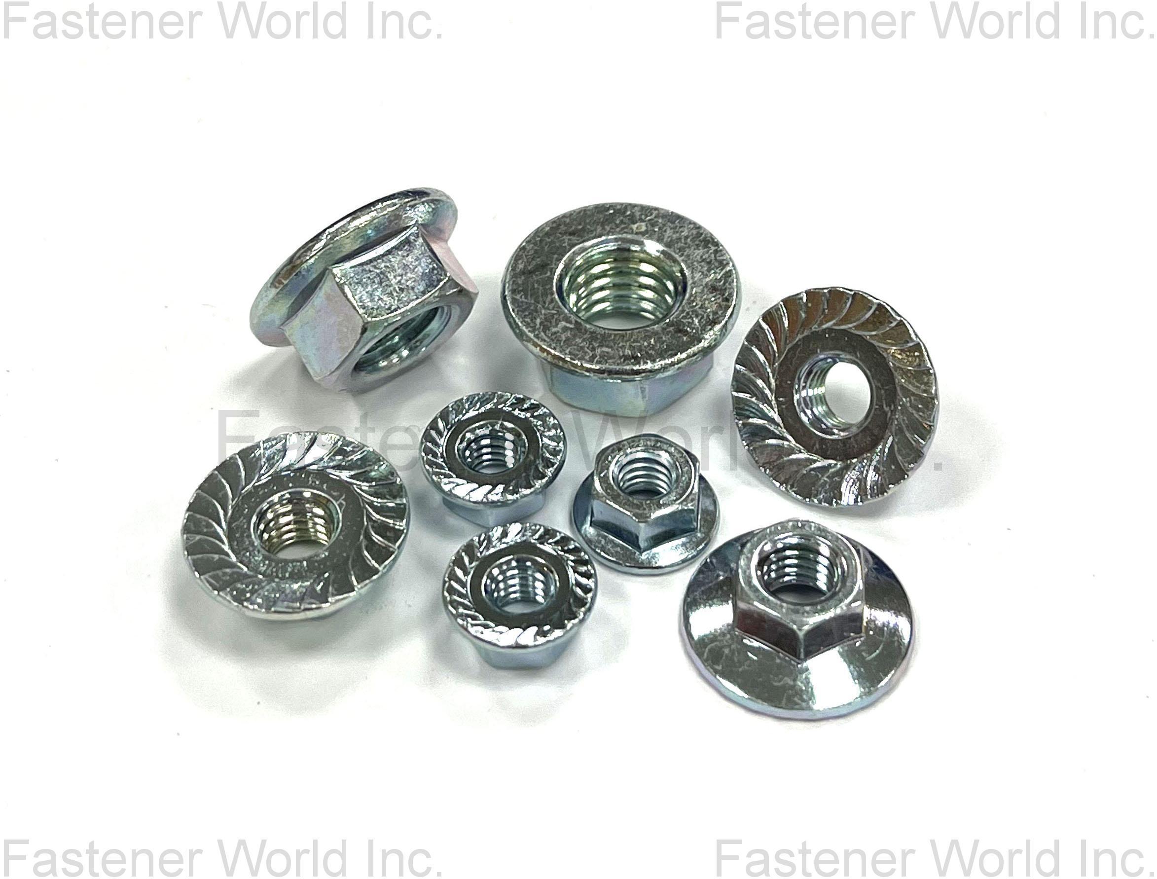 Tina Fastener Co., Ltd. , Flange Nuts 突緣螺帽