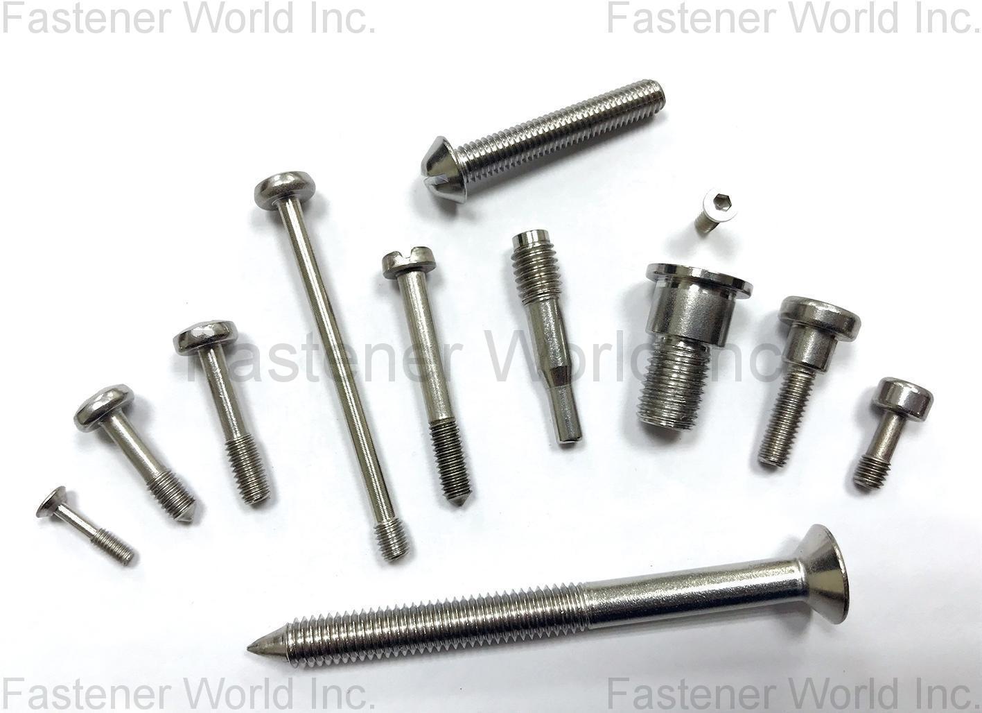 ABLY SCREW LTD. , Customize screws (Turning, Captive screws)