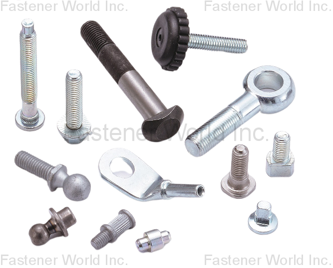 CANATEX INDUSTRIAL CO., LTD. , Customized Multi-Processes Cold Forged Screw, Bolt, Nut, Bush, Spacer, Stamping, Deep Drawn, CNC, Machining parts.