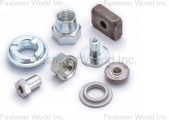 CANATEX INDUSTRIAL CO., LTD. , Customized Multi-Processes Cold Forged Screw, Bolt, Nut, Bush, Spacer, Stamping, Deep Drawn, CNC, Machining parts.