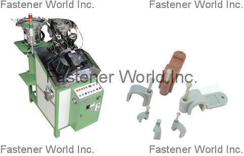 ZEN-YOUNG INDUSTRIAL CO., LTD.  , Cable Clip & Nail Assembly Machine , Cable Clip & Nail Assembly Machine