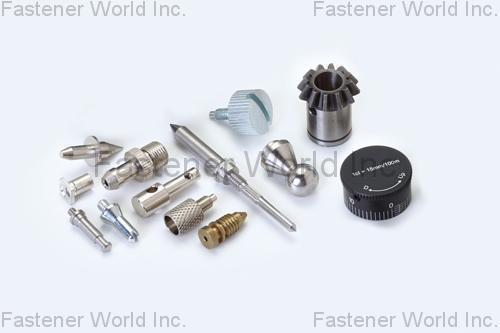 CHU WU INDUSTRIAL CO., LTD.  , Micro Screws,Custom-made Fasteners,SEMS Screws,Electronic Fasteners,Turning Parts,Clinching Parts , Turning Parts
