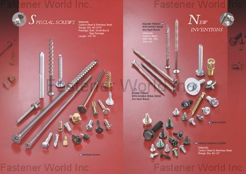FALCON FASTENER CO., LTD.  , Machine screw , Machine Screws