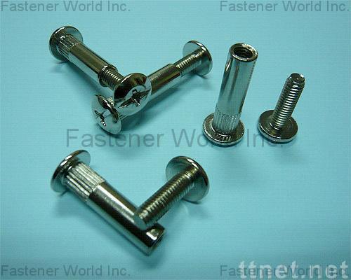HSIANG HSING SCREW BOLT CO., LTD.  , Female + Male Screw Parts , Combined Screws