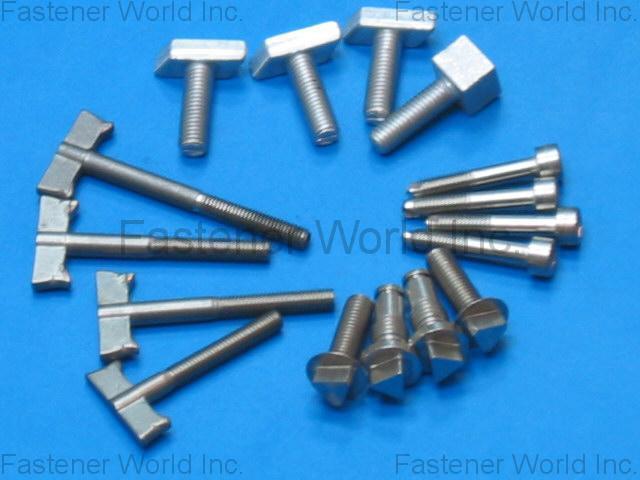 SUPERIOR QUALITY FASTENER CO., LTD.  , T Head Bolts in Steel & Stainless Steel Bolt , T-head Or T-slot Bolts