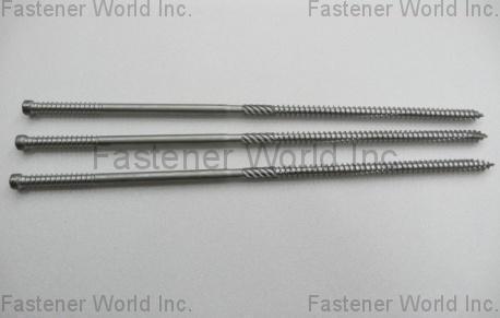 SHUENN CHANG FA ENTERPRISE CO., LTD.  , Special Double Thread Screws , Construction Fasteners