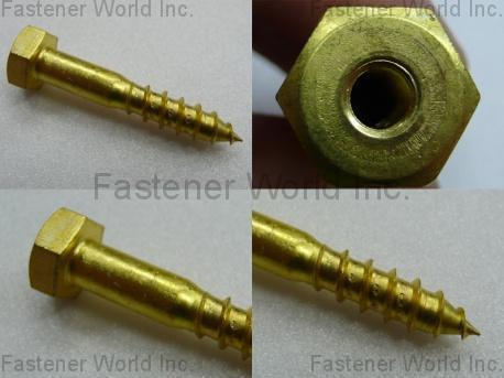 SHUENN CHANG FA ENTERPRISE CO., LTD.  , Brass , Brass & Bronze Screws