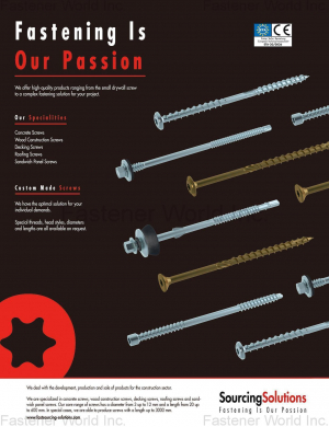 SOURCING SOLUTIONS FASTENERS CO., LTD.