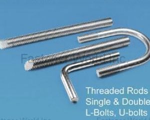 Threaded Rods (with special cuts). Single & Double End Studs, L-Bolts, U-Bo