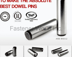 Dowel Pins ISO 8734, DIN 6325, DIN 7(FAREAST METAL INTERNATIONAL CO., LTD. (FEMICO))