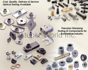Collars, Sleeves, Bolts, Nuts, Screws, Stamping parts, Automotive fasteners, Tubes(六曜實業股份有限公司 )