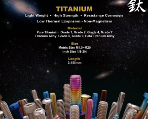 Titanium Screws(FENG YI TITANIUM FASTENERS (FENG YI STEEL CO., LTD.))