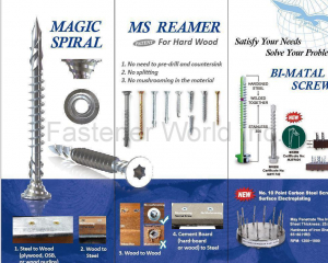 Magic Spiral, MS Reamer, Bi-Metal Screws(FONG PREAN INDUSTRIAL CO., LTD.)