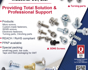 Micro Screws, Custom-made Fasteners, Sems Screws, Electronic Fasteners, Turning Parts, Clinching Parts(CHU WU INDUSTRIAL CO., LTD. )