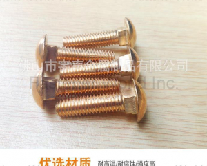 Silicon Bronze Carriage Bolts (Chongqing Yushung Non-Ferrous Metals Co., Ltd.)
