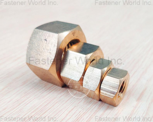 Copper nuts aluminium bronze heavy hex nuts with inch size and metric size(Chongqing Yushung Non-Ferrous Metals Co., Ltd.)
