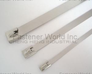 Stainless steel cable tie(CHENG HENG INDUSTRIAL CO., LTD. )