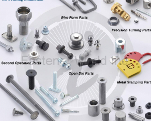 Wire Form Parts, Second Operation Parts, Open Die Parts, Precision Turning Parts, Metal Stamping Parts, Special Screws / Bolts, Special Nuts (INNTECH INTERNATIONAL CO., LTD. )